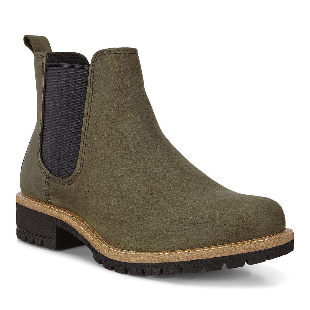 Chelsea Boots Ecco Elaine Femme Vert 8201-JZUXO